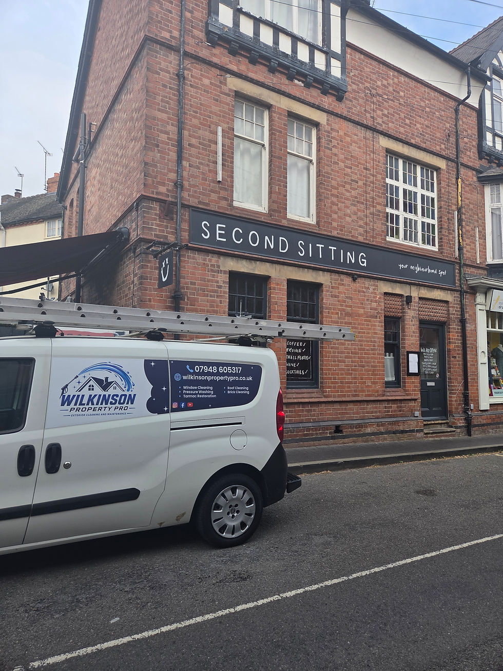 Exterior cleaning for Second Sitting in Melbourne, Derby