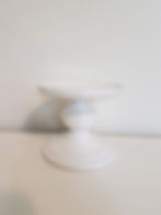 White Stand Candle Holder