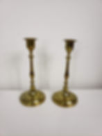 Gold/Brass Tapered Candle Holder