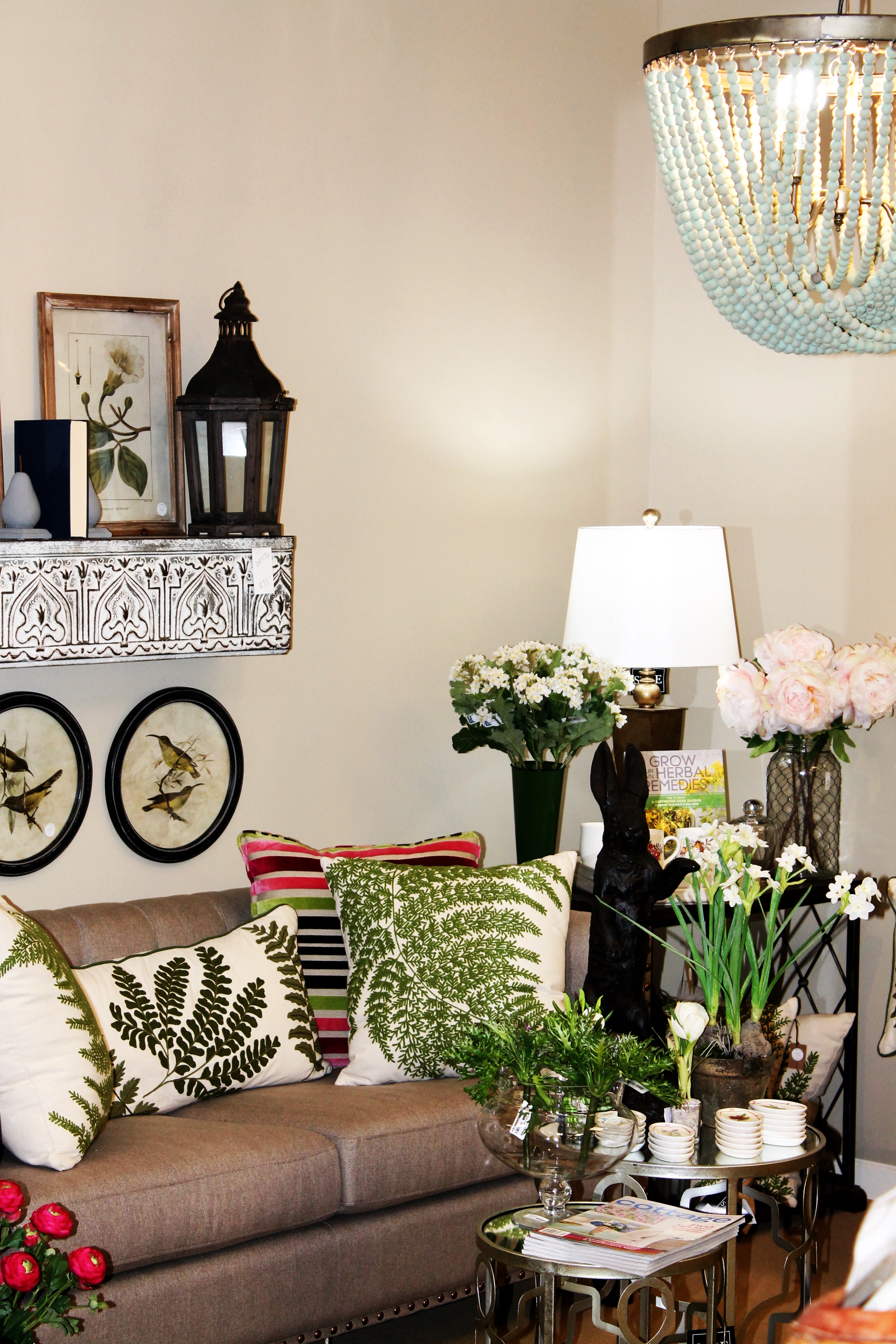 Neutral to Vibrant Decor