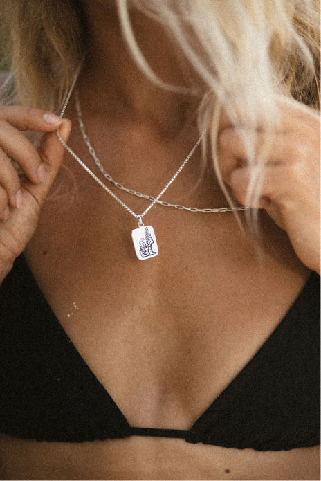 Thumbnail: Silver Gapura Necklace