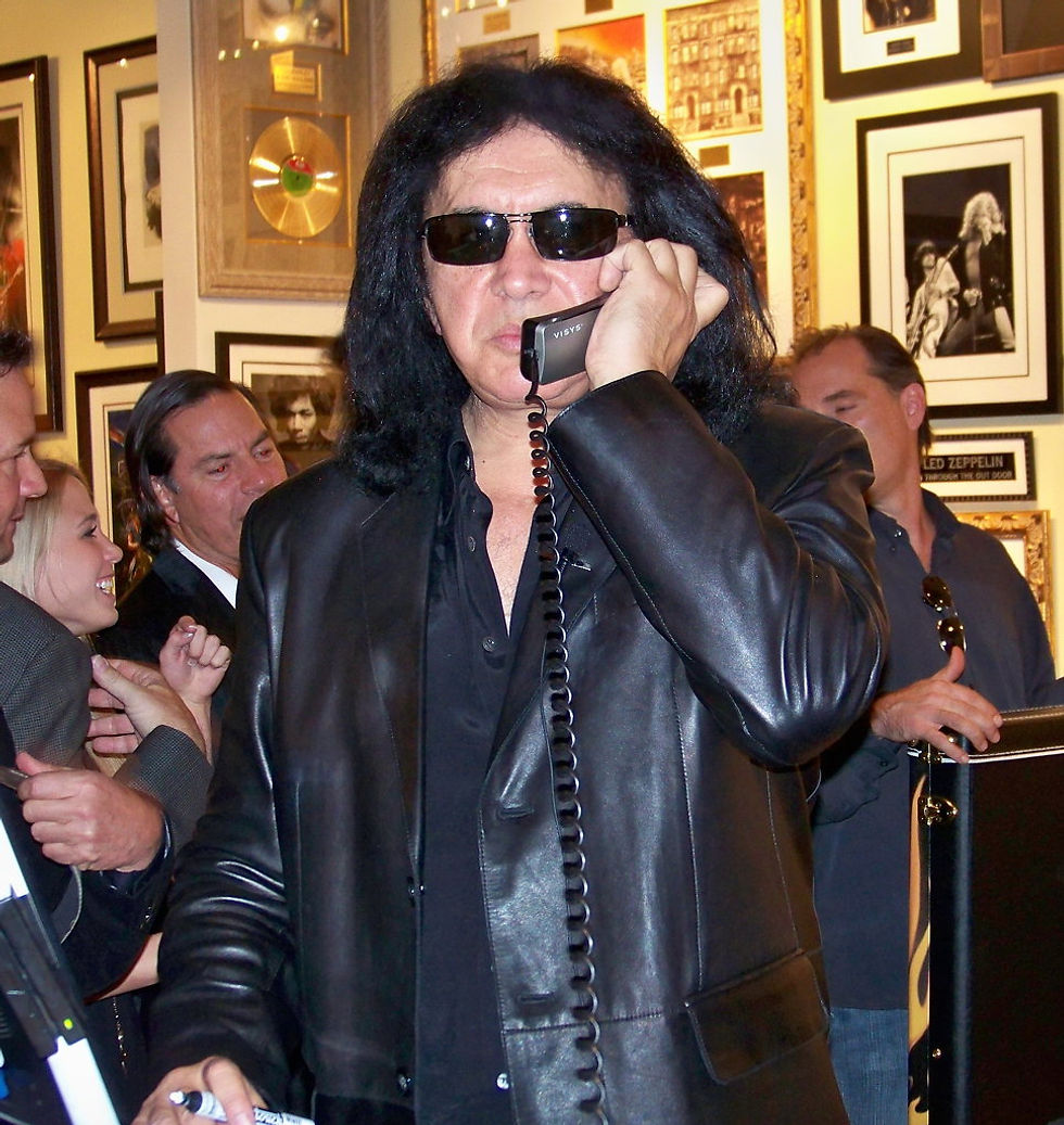 Gene Simmons calling Mr Prime minister