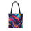 Thumbnail: Galactic Swirls Beach-Ready Tote Bag in 3 Sizes and 5 Handle Colors 