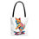 Thumbnail: Skater Cat Beach-Ready Tote Bag in 3 Sizes and 5 Handle Colors 