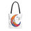 Thumbnail: Crescent Moon Beach-Ready Tote Bag in 3 Sizes and 5 Handle Colors 