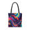 Thumbnail: Galactic Swirls Beach-Ready Tote Bag in 3 Sizes and 5 Handle Colors 