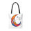 Thumbnail: Crescent Moon Beach-Ready Tote Bag in 3 Sizes and 5 Handle Colors 