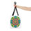 Thumbnail: Green Mandala Beach-Ready Tote Bag in 3 Sizes and 5 Handle Colors 