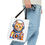 Thumbnail: Astro Cat Beach-Ready Tote Bag in 3 Sizes and 5 Handle Colors 