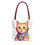 Thumbnail: Astronaut Cat Beach-Ready Tote Bag in 3 Sizes and 5 Handle Colors 