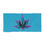 Thumbnail: Teal Canna Leaf Beach Towel
