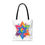 Thumbnail: Star of David Beach-Ready Tote Bag in 3 Sizes and 5 Handle Colors 