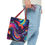 Thumbnail: Galactic Swirls Beach-Ready Tote Bag in 3 Sizes and 5 Handle Colors 