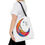Thumbnail: Crescent Moon Beach-Ready Tote Bag in 3 Sizes and 5 Handle Colors 