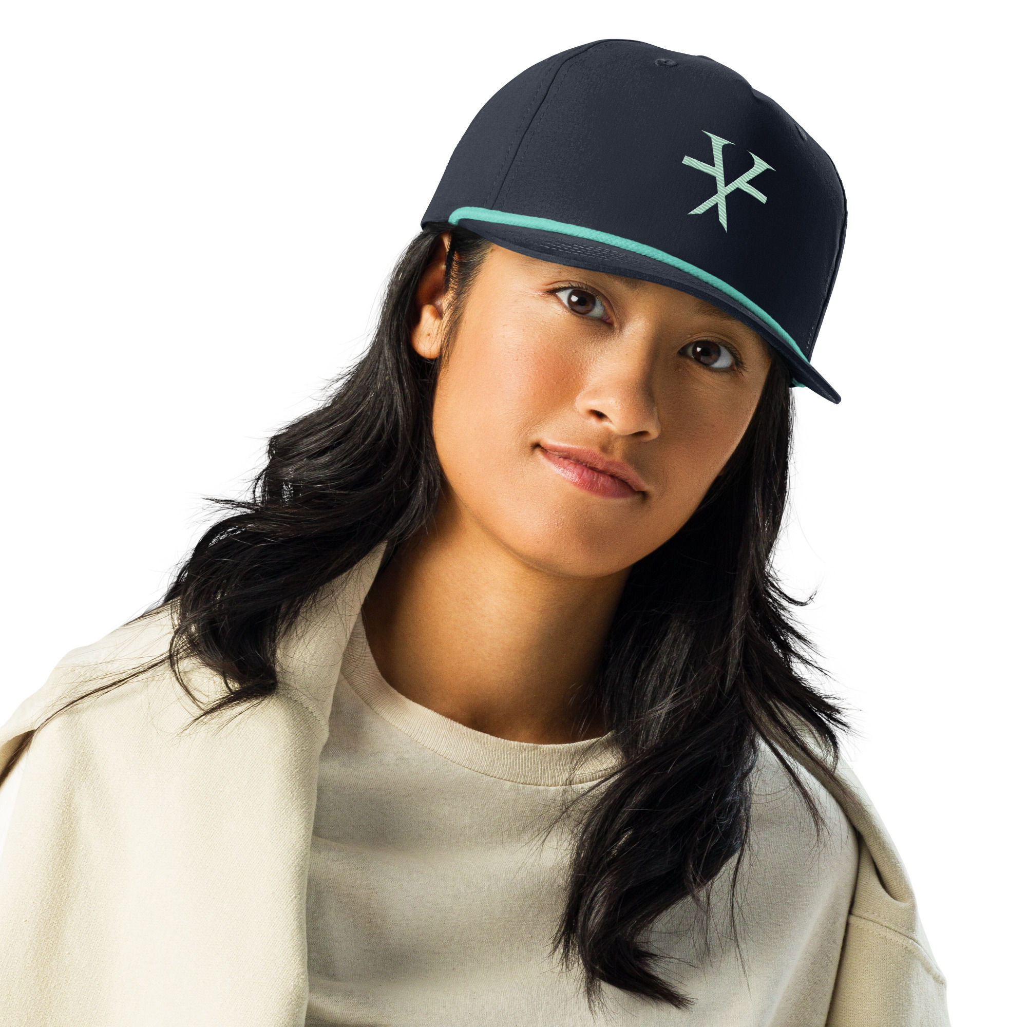 T6X | Teal Golf rope cap