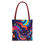 Thumbnail: Galactic Swirls Beach-Ready Tote Bag in 3 Sizes and 5 Handle Colors 