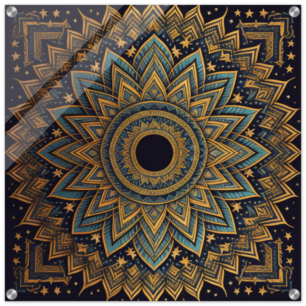 T6X| Eternal Gaze | Acrylic Print With Glass Overlay