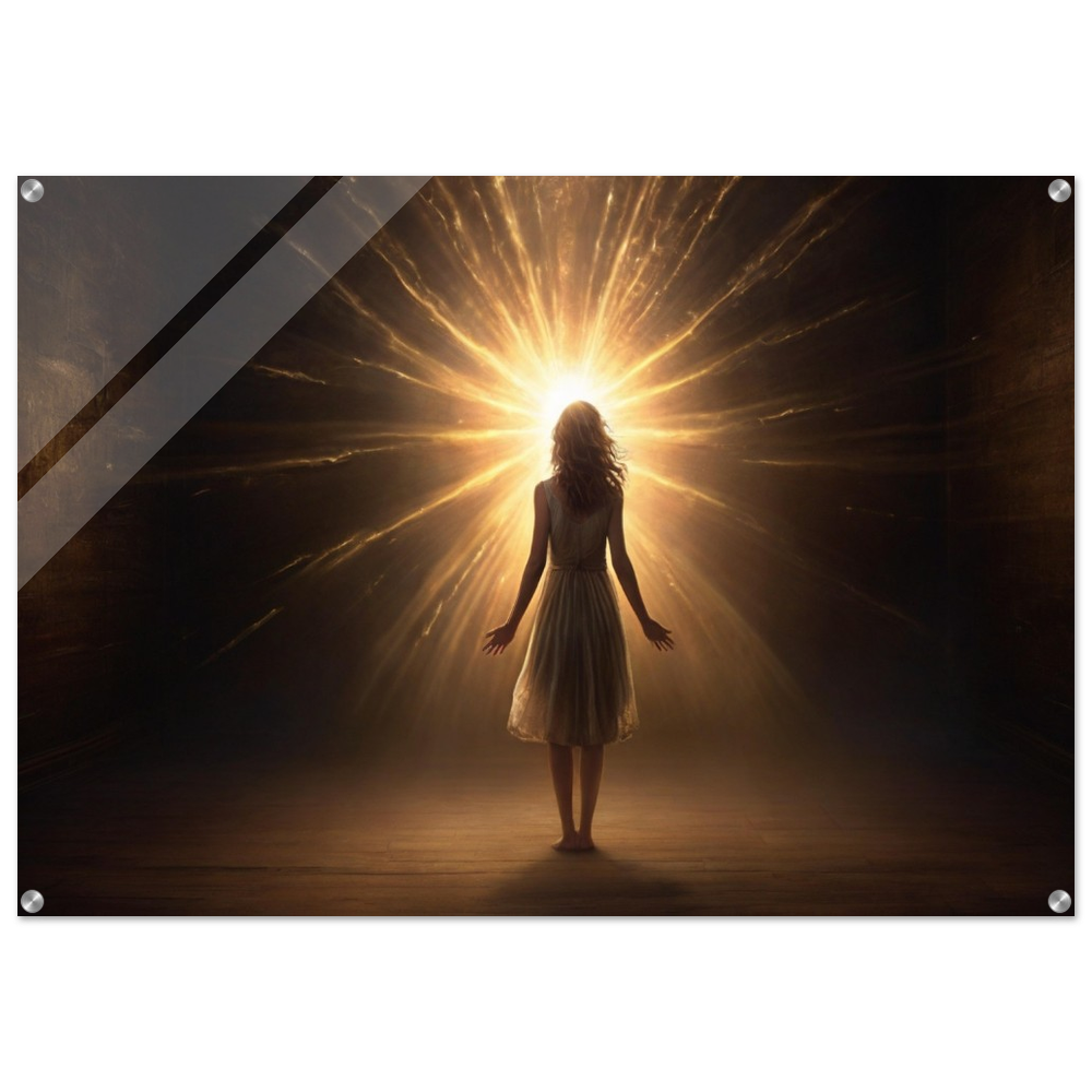 T6X | Radiant Revelation | Acrylic Print with Glass Overlay