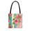 Thumbnail: Flowers & Batten Beach-Ready Tote Bag in 3 Sizes and 5 Handle Colors 