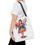 Thumbnail: Fairy Beach-Ready Tote Bag in 3 Sizes and 5 Handle Colors 