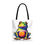 Thumbnail: Froggy Beach-Ready Tote Bag in 3 Sizes and 5 Handle Colors 