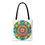 Thumbnail: Green Mandala Beach-Ready Tote Bag in 3 Sizes and 5 Handle Colors 