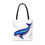 Thumbnail: Whale Beach-Ready Tote Bag in 3 Sizes and 5 Handle Colors 