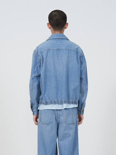 FRONT ZIP DENIM ブルゾン SLY | FRONT ZIP DENIM ブルゾン (デニムジャケット ) |SHEL