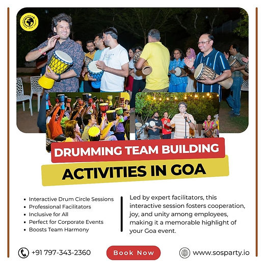 Drum Circle in Goa