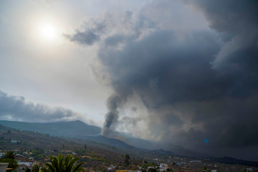 La palma after the volcano