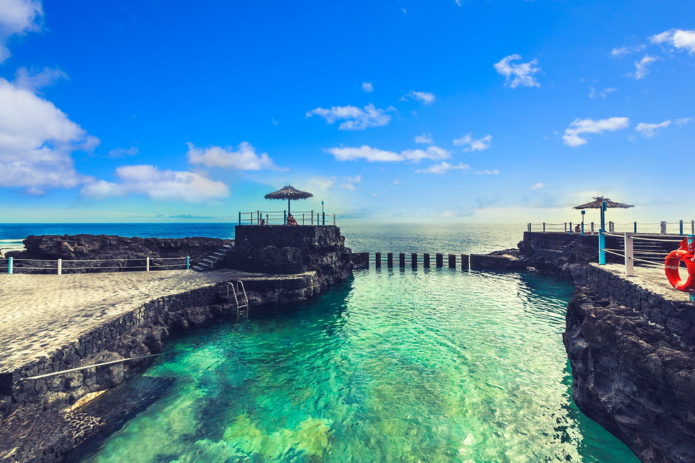 charco azul la palma