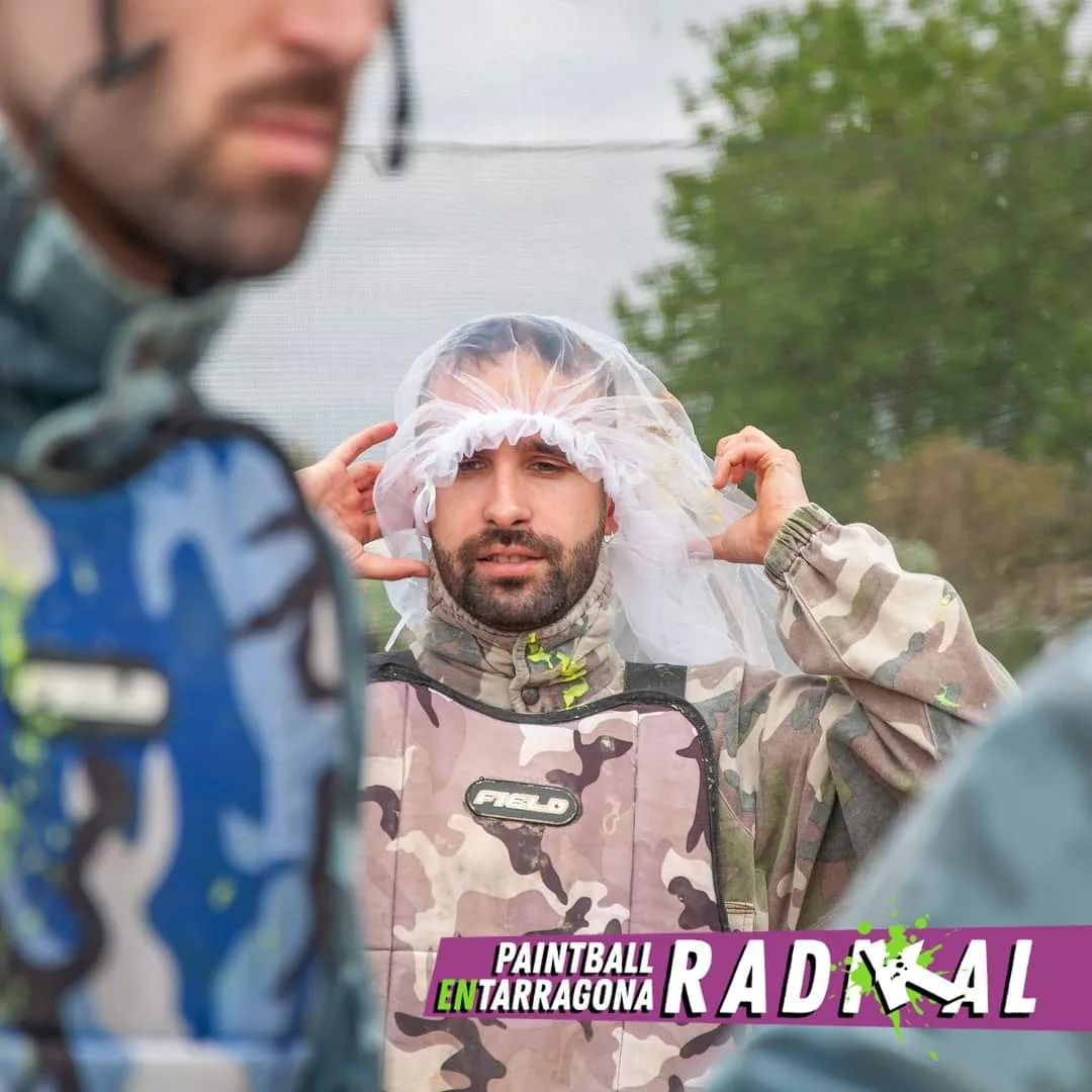 despedida de solteros paintball en tarragona
