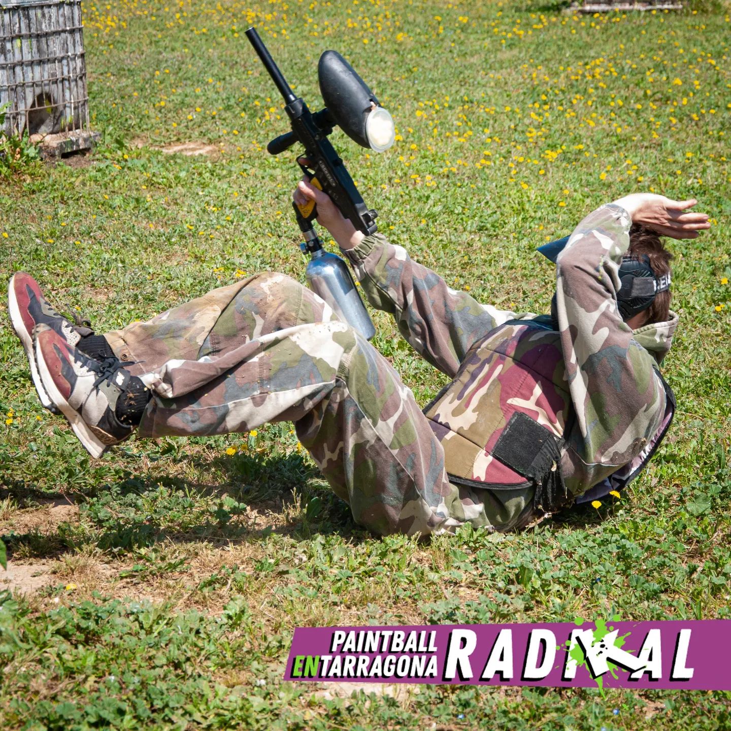 despedida de solteros paintball en tarragona