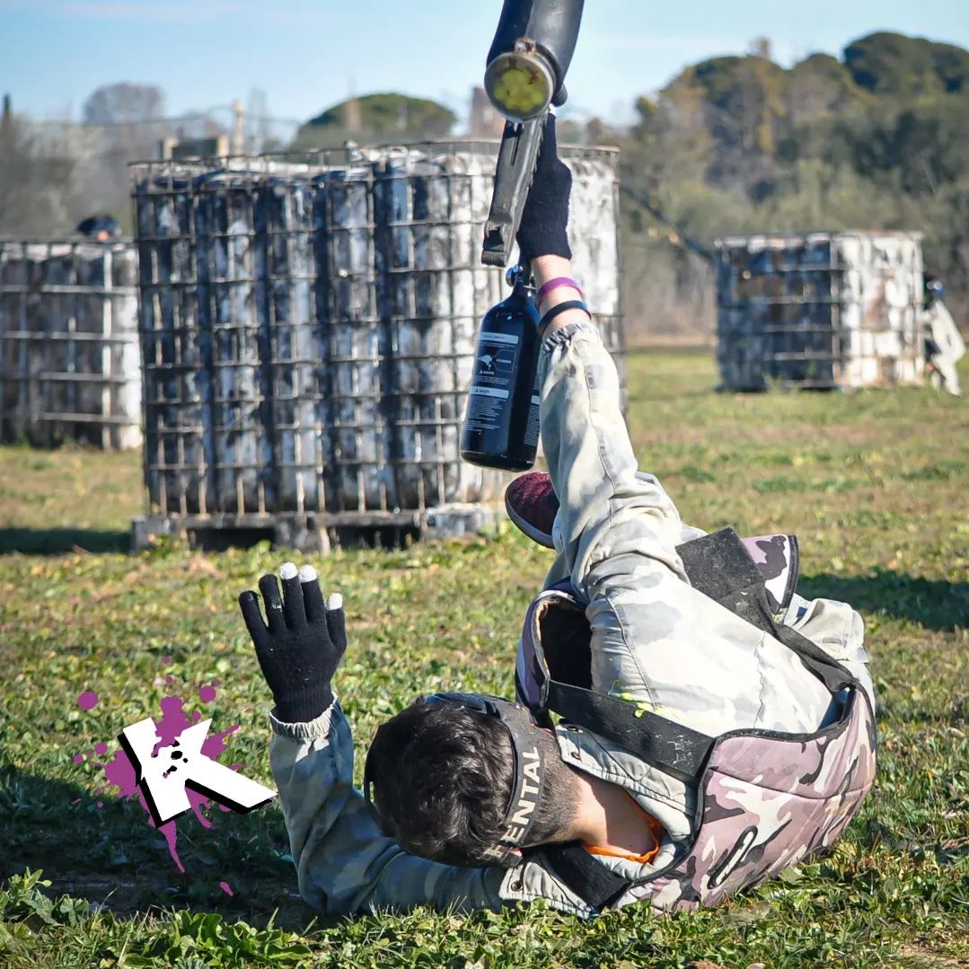 despedida de solteros paintball en tarragona