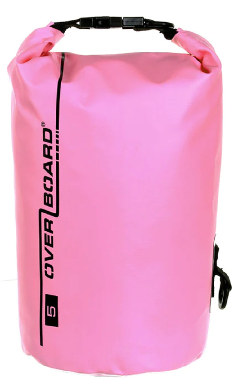 Pink dry bag