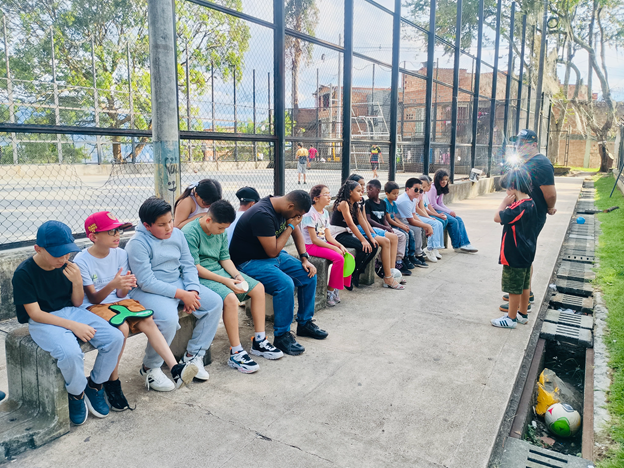 We have started a once every other month Kid’s Club time in the park instead of at church. As some kids know others from just daily life, it has been a wonderful time of evangelism and outreach. Please pray God would use these times mightily!