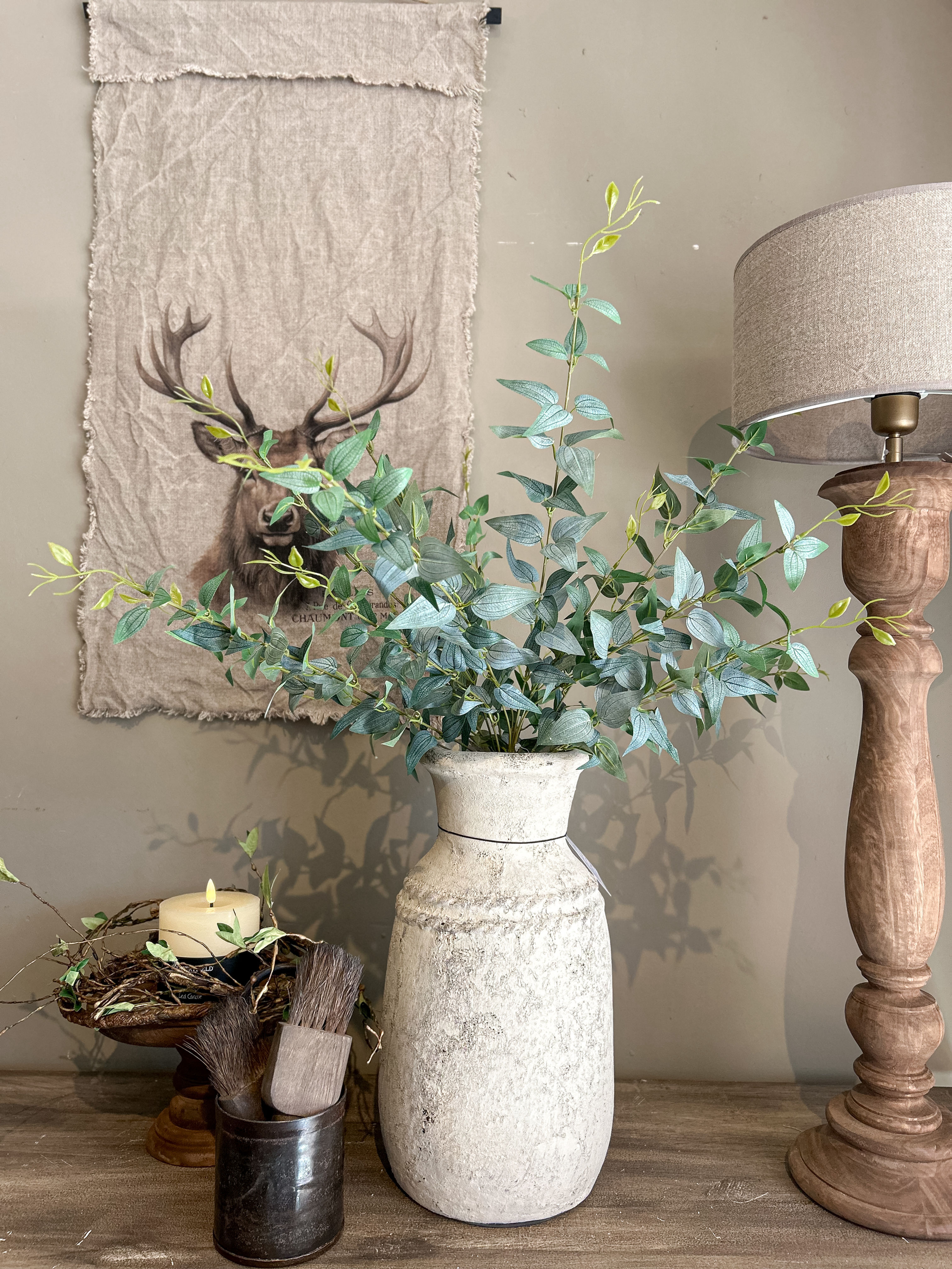 Kunst Eucalyptus tak