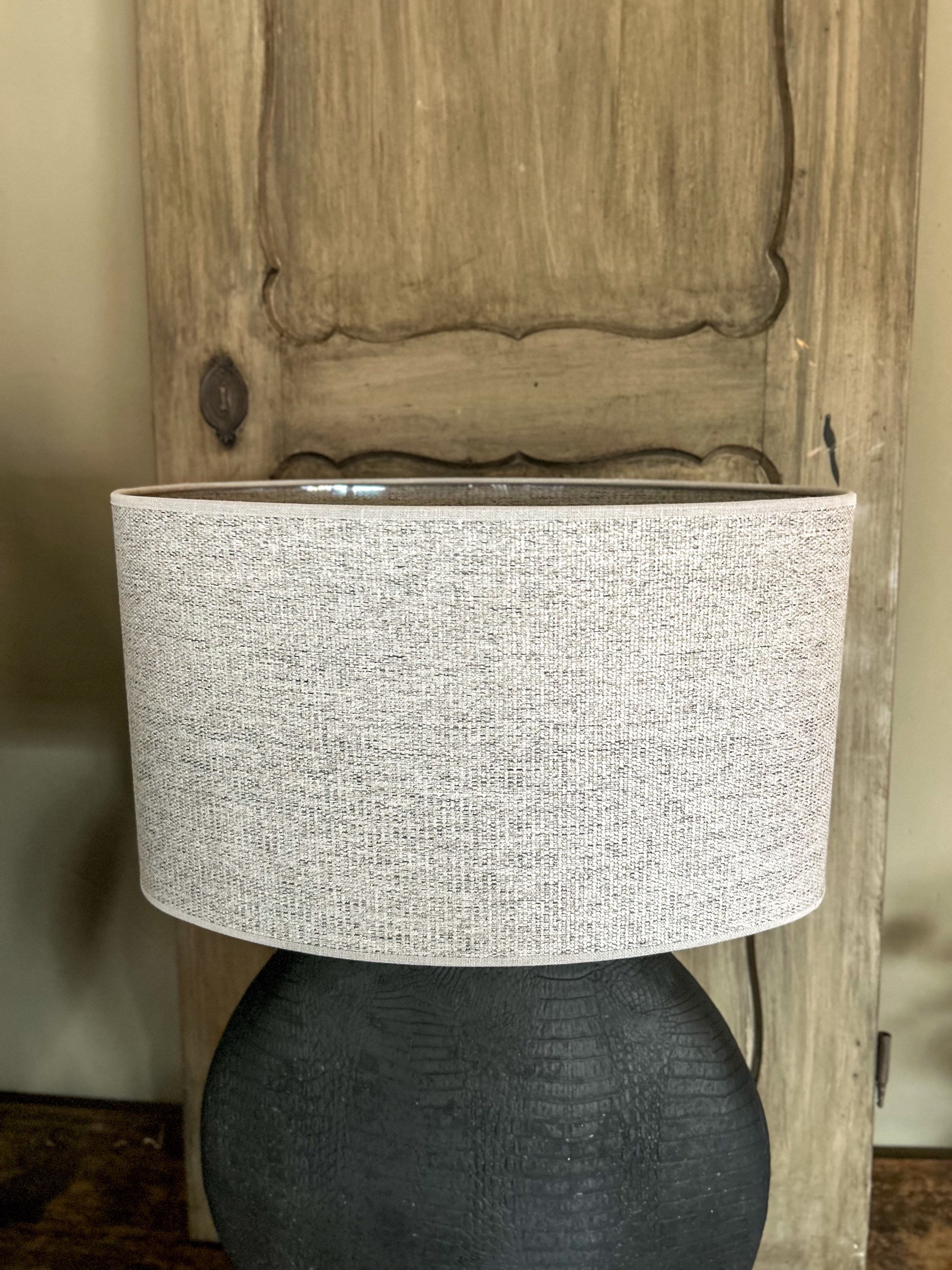 Ovale lampenkap Linnen