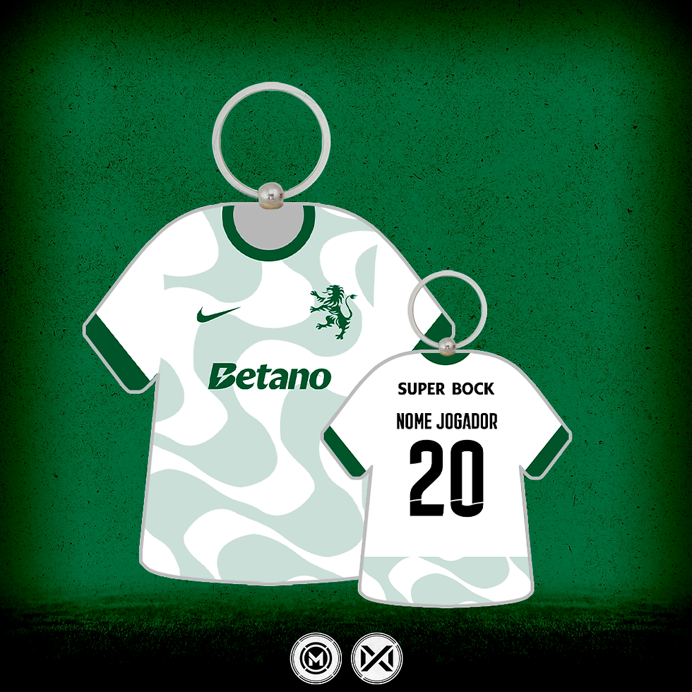 Miniatura: Porta-Chaves Personalizado Sporting 25/26