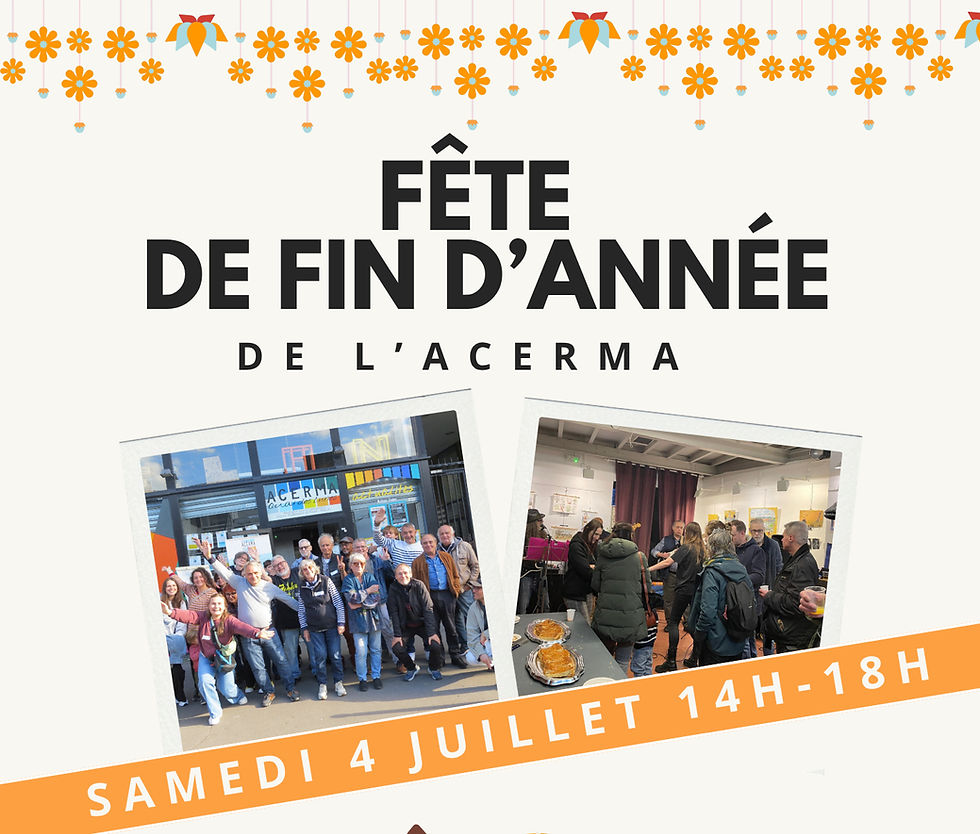 FÊTE DE FIN D'ANNEE DE L'ACERMA