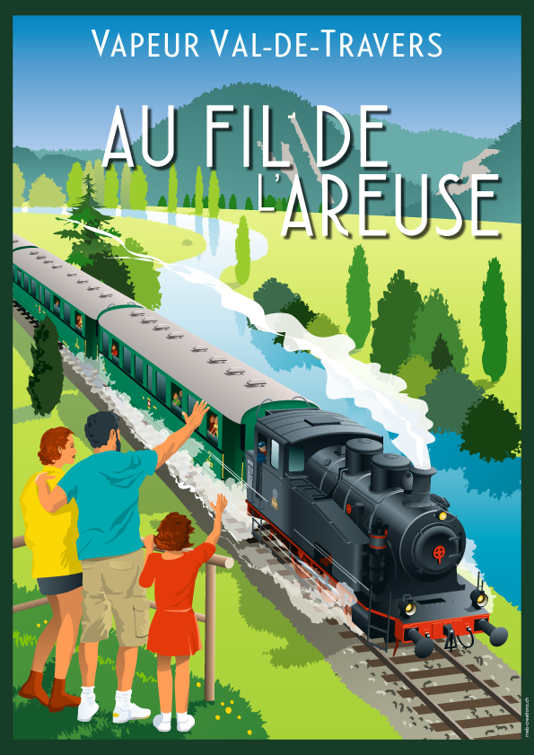 Train "Au fil de l'Areuse" Halloween - 01 novembre 2026 Graphic