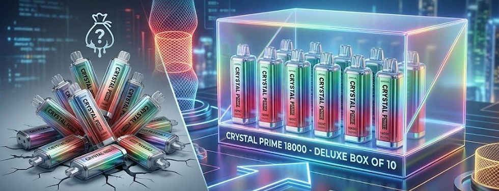 Crystal Prime 18000 Box of 10