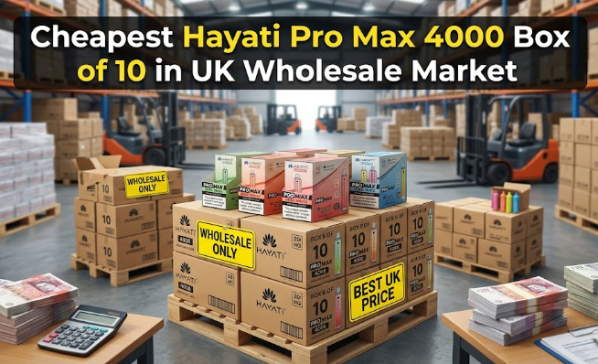 Cheapest Hayati Pro Max 4000 Box of 10 in UK Wholesale Market