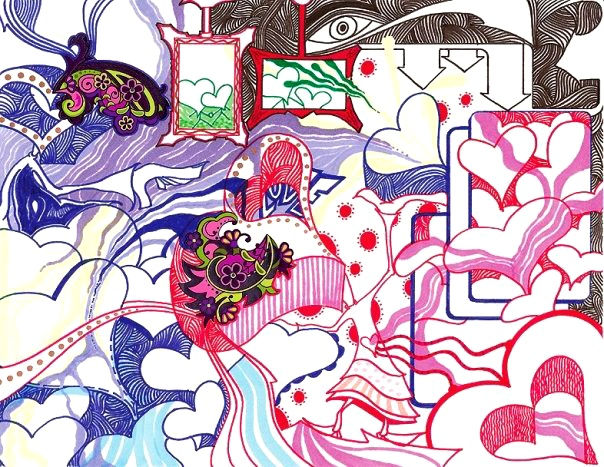 the king & queen of hearts