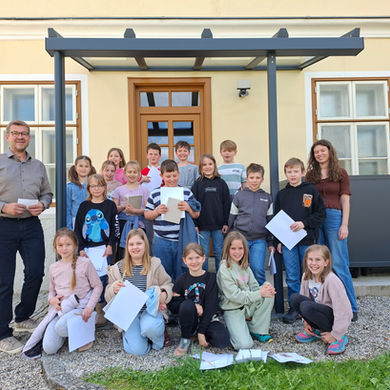 Besuch in der Gemeinde