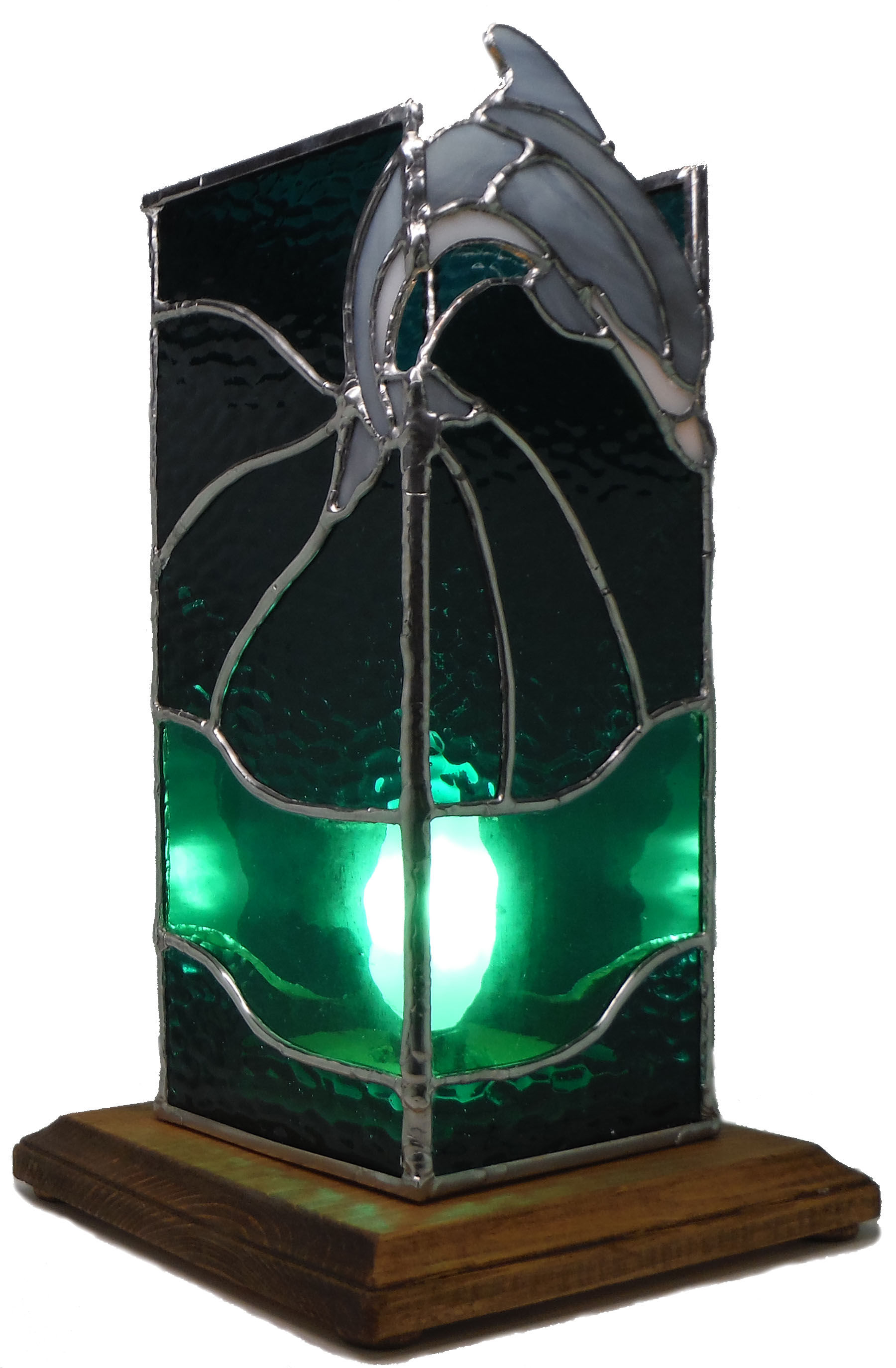 Dolphin Column Lamp
