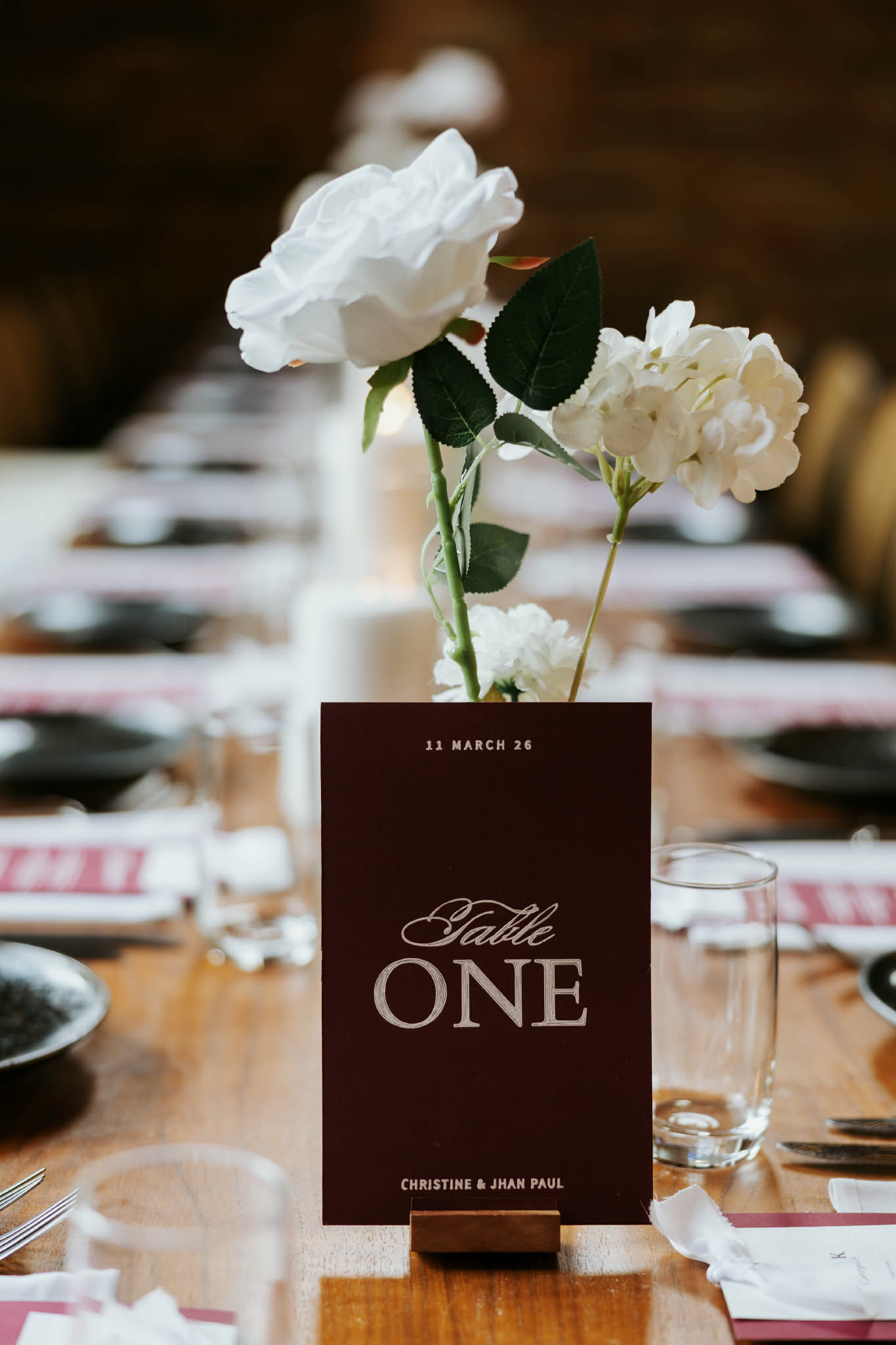 Table Numbers