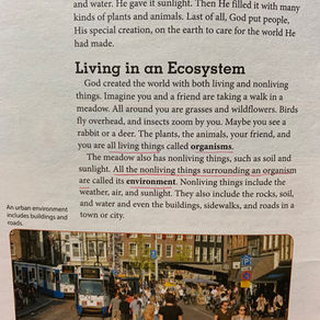 Science: Living Things Textbook Readings