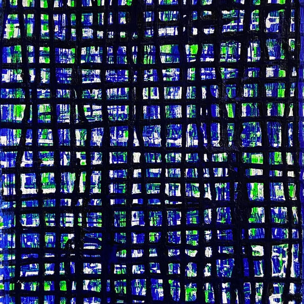 Paulo Gnecco. Rheo 4 
2022
Acrílica sobre tela 
120 x 90 cm 