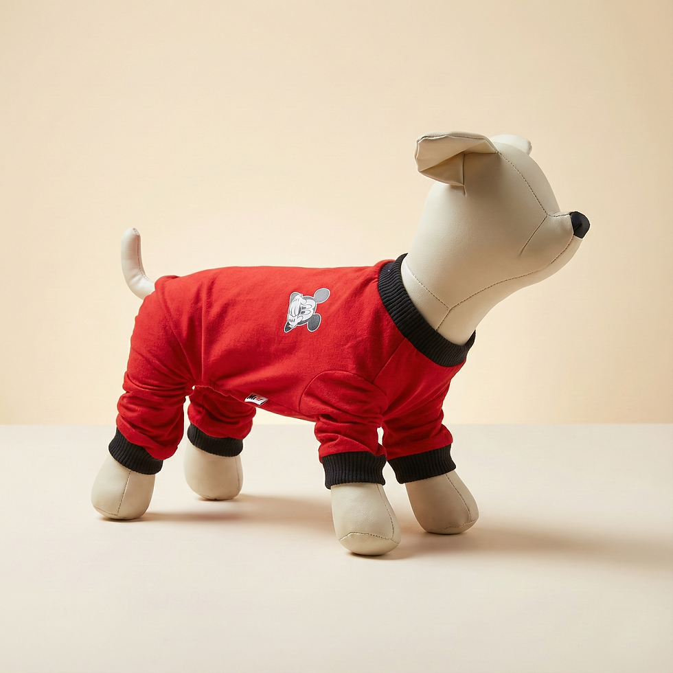 წითელი კომბინიზონი - Mickey Mouse